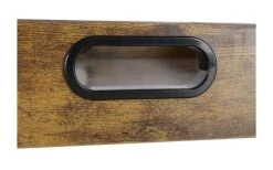 Bo-Camp Industrial Overlay Sheet /Tray Lindblade Serving Tray Marrón Oscuro