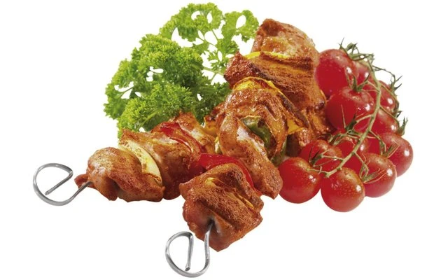 Westmark 4 Shish Kebabs 21 Cm Plata 2 Westmark 4 Shish Kebabs 21 Cm Plata - Imagen 2