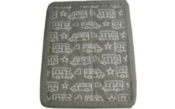 Pufz Potholder Caravan Blanco/Gris 2 Pack -Cámping Tienda De Ventas 553498 3686210