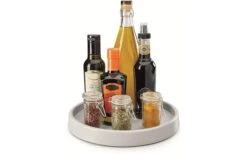 Metaltex Giro Estante Giratorio/ Redondo De Cocina 28x4 Cm Gris