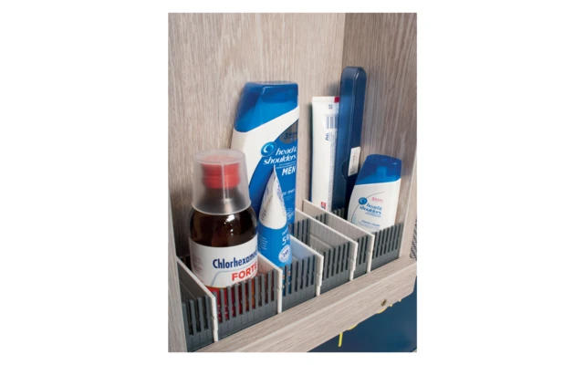 Purvario Pure Light Edition Juego De Rieles De Almacenamiento Para Cajones 8 Piezas Antracita / Gris 1 Purvario Pure Light Edition Juego De Rieles De Almacenamiento Para Cajones 8 Piezas Antracita / Gris