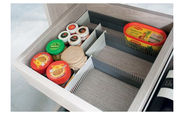 Purvario Pure Light Edition Juego De Rieles De Almacenamiento Para Cajones 8 Piezas Antracita / Gris 3 Purvario Pure Light Edition Juego De Rieles De Almacenamiento Para Cajones 8 Piezas Antracita / Gris - Imagen 3