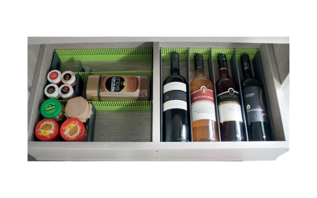 Purvario Pure Light Edition Juego De Rieles De Almacenamiento Para Cajones 8 Piezas Antracita / Gris 4 Purvario Pure Light Edition Juego De Rieles De Almacenamiento Para Cajones 8 Piezas Antracita / Gris - Imagen 4