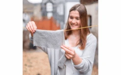 Rollo De Cocina Lavable Chinchilla Madera Celulosa Y Algodón Gris -Cámping Tienda De Ventas 599779 4445383