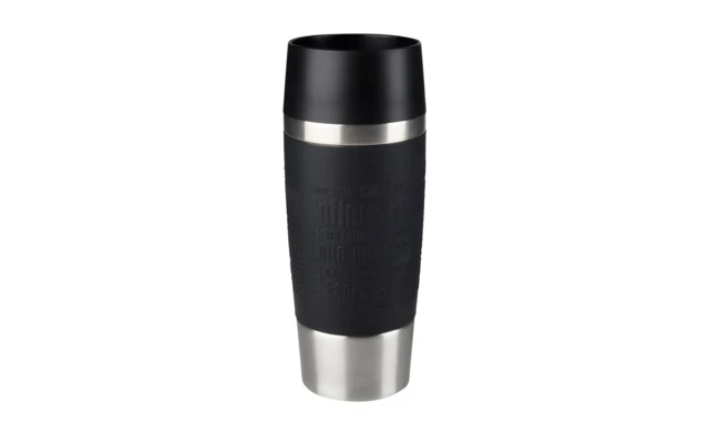 Taza De Viaje EMSA Taza Aislada Quick Press 360 Ml Negra 1 Taza De Viaje EMSA Taza Aislada Quick Press 360 Ml Negra