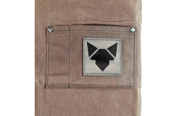 Delantal De Parrilla Fennek Gris Encerado 1 Delantal De Parrilla Fennek Gris Encerado