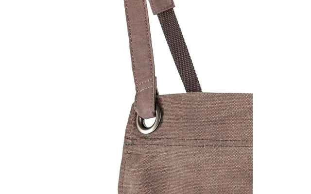 Delantal De Parrilla Fennek Gris Encerado 2 Delantal De Parrilla Fennek Gris Encerado - Imagen 2