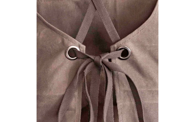 Delantal De Parrilla Fennek Gris Encerado 3 Delantal De Parrilla Fennek Gris Encerado - Imagen 3