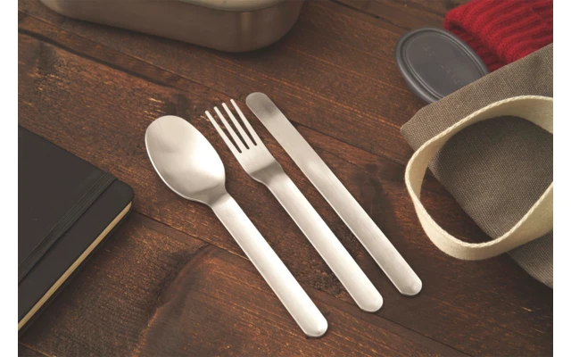 Black+Blum Juego De Cubiertos Black And Blum De Acero Inoxidable De 3 Piezas De 20 Cm De Plata 7 Black+Blum Juego De Cubiertos Black And Blum De Acero Inoxidable De 3 Piezas De 20 Cm De Plata - Imagen 7