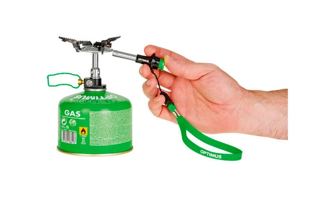 Estufa Optimus CRUX Lite Con Piezo 3000 W Verde 1 Estufa Optimus CRUX Lite Con Piezo 3000 W Verde