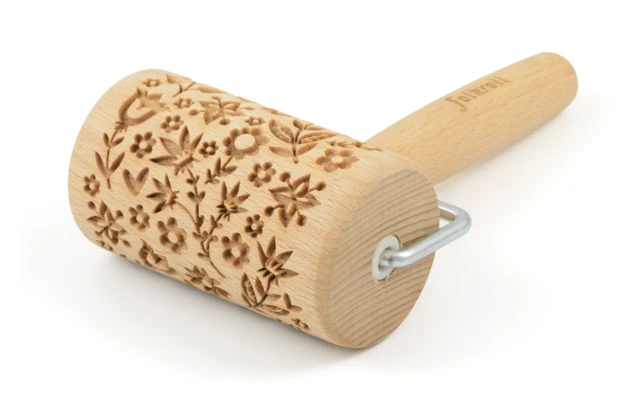 Rodillo De Masa Flower Power, Mini 2 Rodillo De Masa Flower Power, Mini - Imagen 2