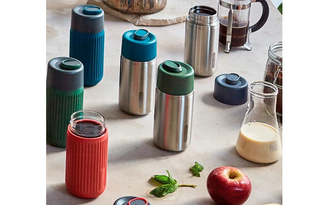 Black+Blum Taza Aislada De Acero Inoxidable Black And Blum To Go 340 Ml Naranja 4 Black+Blum Taza Aislada De Acero Inoxidable Black And Blum To Go 340 Ml Naranja - Imagen 4