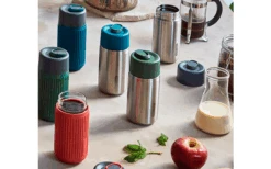 Black+Blum Taza Aislada De Acero Inoxidable Black And Blum To Go 340 Ml Pizarra -Cámping Tienda De Ventas 627463 4459763