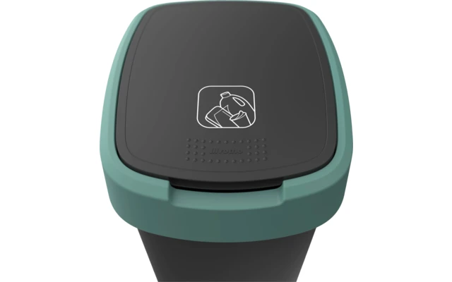 Papelera Rotho Twist Con Tapa Abatible 25 Litros Verde Muérdago 6 Papelera Rotho Twist Con Tapa Abatible 25 Litros Verde Muérdago - Imagen 6