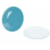 Bo-Camp Plato Bicolor 4 Piezas Azul/blanco