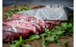 Homeys Shipwright Cuchillo De Chef 33 Cm Negro/plateado -Cámping Tienda De Ventas 725660 4907852