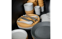 Juego De Cubiertos Koziol Rio 3 Piezas Nature Desert Sand -Cámping Tienda De Ventas 733991 4917743