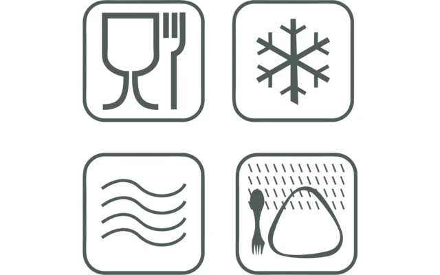 Light My Fire MyCup'n Lid Corto Orgánico 4-pack Crema/cacao 3 Light My Fire MyCup'n Lid Corto Orgánico 4-pack Crema/cacao - Imagen 3