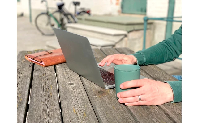 Light My Fire MyCup'n Lid Corto Orgánico 4-pack Crema/cacao 6 Light My Fire MyCup'n Lid Corto Orgánico 4-pack Crema/cacao - Imagen 6