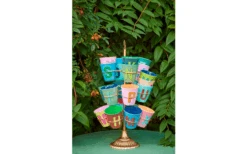 Rice Taza De Melamina Arroz Mediana 9 Cm Albaricoque Con Letras E -Cámping Tienda De Ventas 805310 5271953